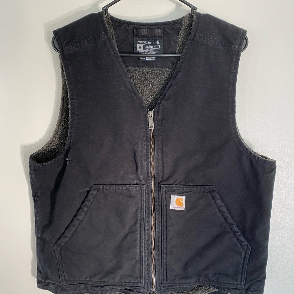 Mens Carhartt Vest - black - medium